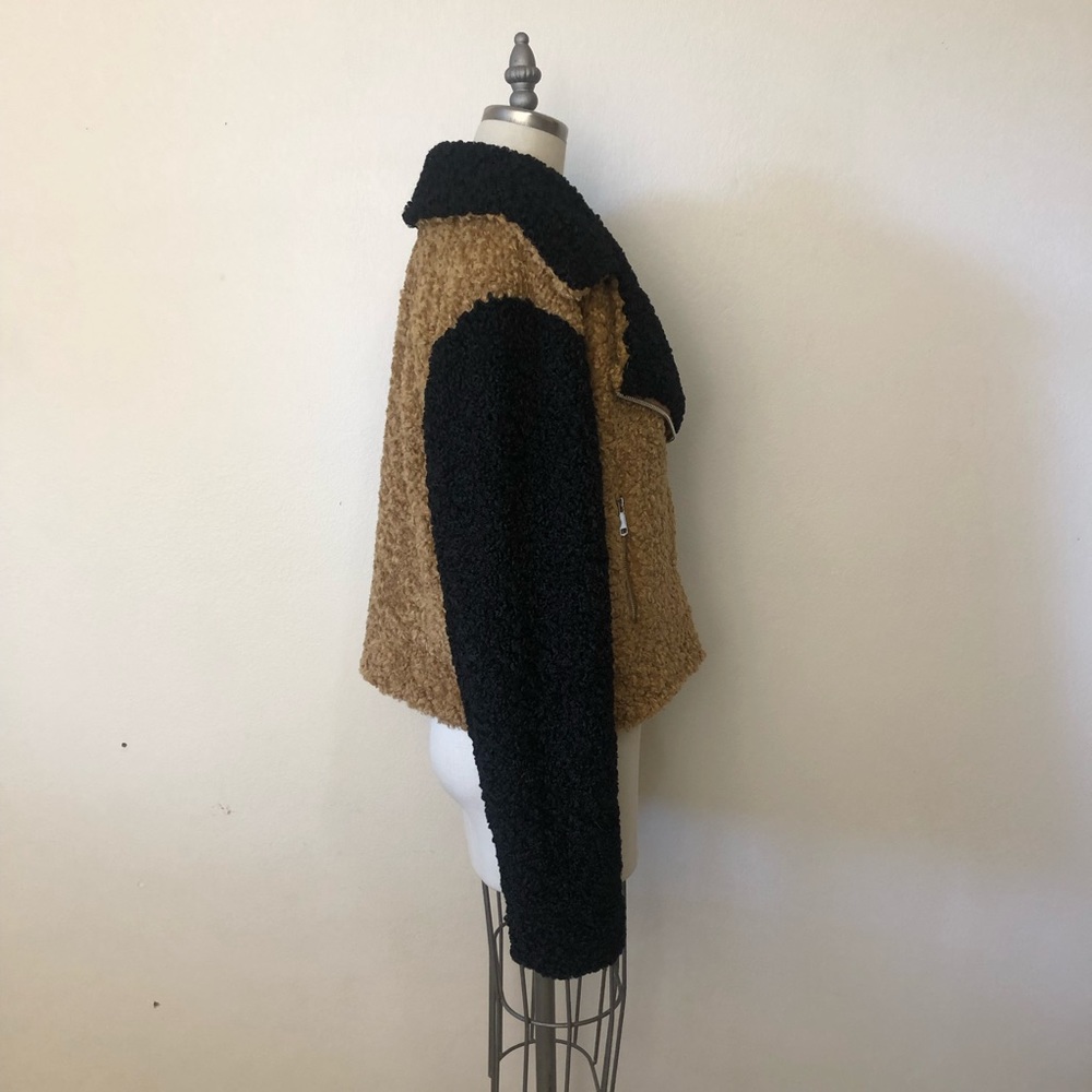 Nine West Teddy Colorblock Jacket - Picture 3 of 9